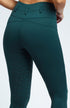 Youth FlexForm Sculpting Riding Tights - Deep Green